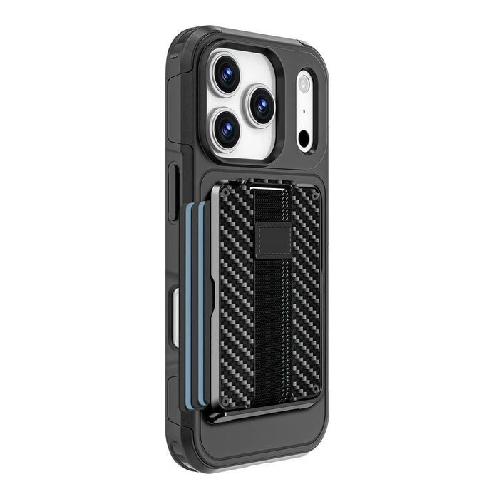 iPhone 17 Pro Case - MagSafe Detachable Wallet | Raider Series by Zerodamage Sahara Case LLC