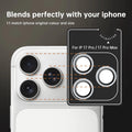 iPhone 17 Pro / 17 Pro Max Camera Protector - Sparkle Eagle Eye, Titanium Glass (2-Pack)| ZeroDamage by Zerodamage Sahara Case LLC