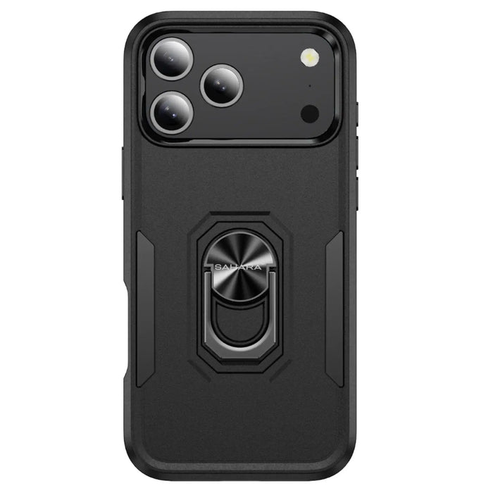 iPhone 17 Pro Max Case - Heavy-Duty Kickstand, Military-Grade, Anti-Slip | Raider Series by Zerodamage Sahara Case LLC