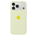 iPhone Silicone Case (Creamy Yellow) by Vogueen