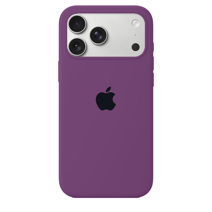 iPhone Silicone Case (Eggplant) by Vogueen