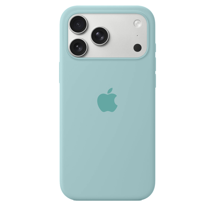 iPhone Silicone Case (Glacier Blue) by Vogueen