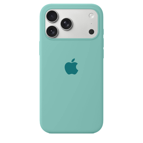 iPhone Silicone Case (Ice Sea Blue) by Vogueen