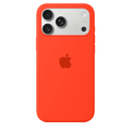 iPhone Silicone Case (Orange) by Vogueen