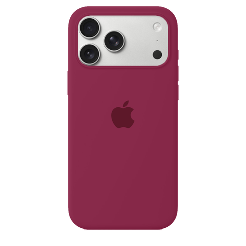 iPhone Silicone Case (Rose Red) by Vogueen