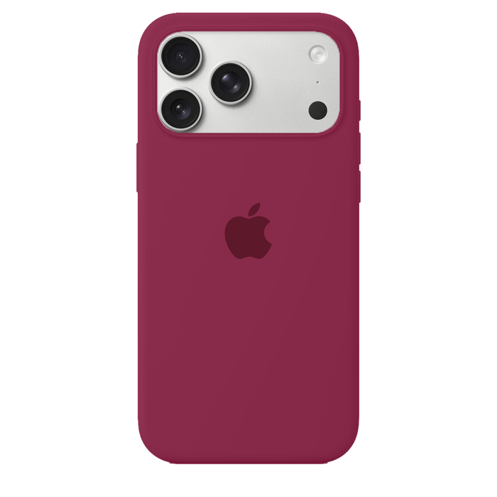 iPhone Silicone Case (Rose Red) by Vogueen