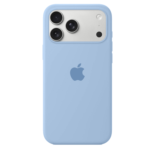 iPhone Silicone Case (Sky Blue) by Vogueen