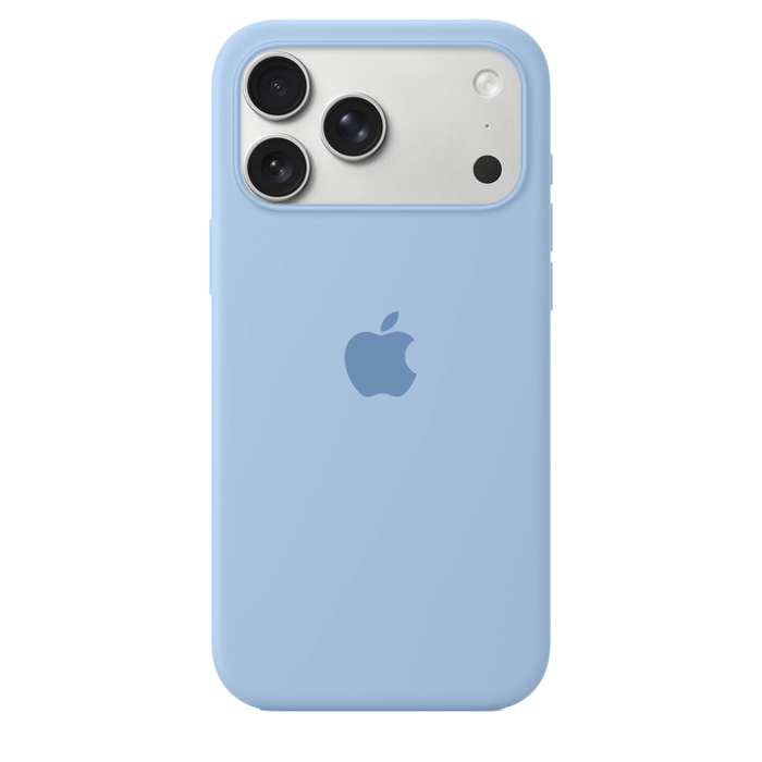 iPhone Silicone Case (Sky Blue) by Vogueen