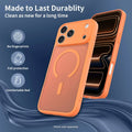 iPhone 17 Pro Max Slim Case - Transparent Matte Finish | Venture Series by Zerodamage Sahara Case LLC