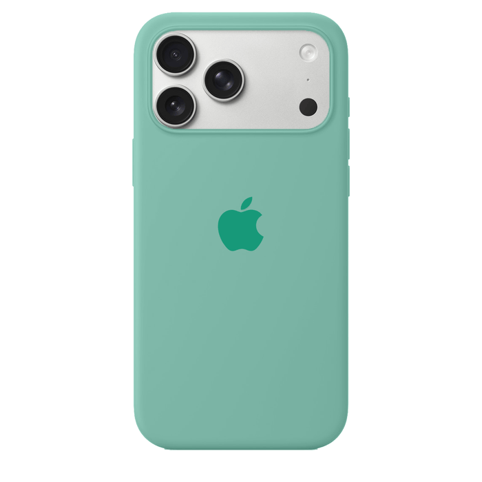 iPhone Silicone Case (Spearmint Green) by Vogueen