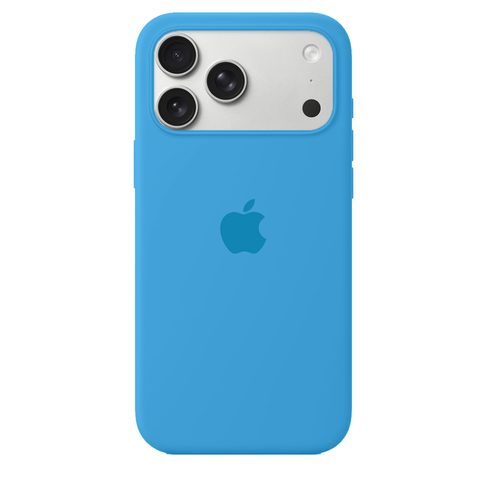 iPhone Silicone Case (Surf Blue) by Vogueen