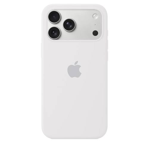 iPhone Silicone Case (White) by Vogueen
