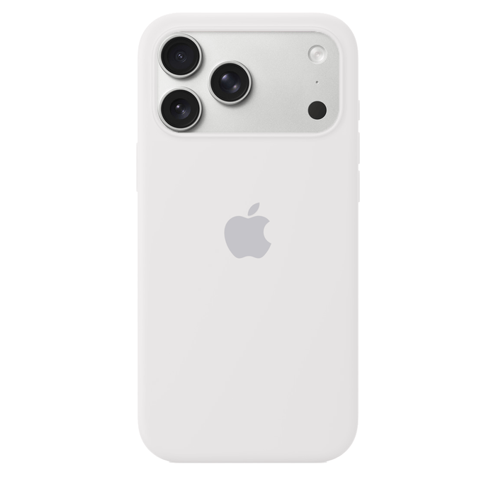 iPhone Silicone Case (White) by Vogueen