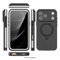 iPhone 17 Pro Waterproof Case - MagSafe Kickstand, Integrated Screen & Camera Protection | Oasis Series by Zerodamage Sahara Case LLC