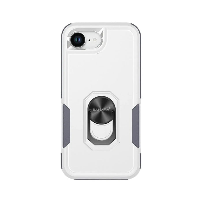iPhone 17e & iPhone 16e Case - Heavy-Duty Kickstand, Anti-Slip | Raider Series by Zerodamage Sahara Case LLC
