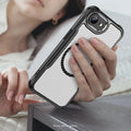 iPhone 17e & iPhone 16e Clear Case - Compatible with MagSafe, Rugged Protection | Venture Series by Zerodamage Sahara Case LLC