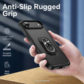 iPhone Air Case - Heavy-Duty Kickstand, Military-Grade, Anti-Slip | Raider Series by Zerodamage Sahara Case LLC