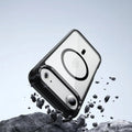 iPhone Air Clear Back Case - Durable, Kickstand, MagSafe | Raider ArmorPro Series by Zerodamage Sahara Case LLC