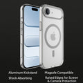 iPhone Air Clear Case - Kickstand MagSafe | Venture Series by Zerodamage Sahara Case LLC
