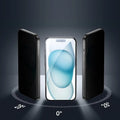 iPhone Air Privacy Screen Protector - Easy Apply Tempered Glass Screen Protector | Zerodamage by Zerodamage Sahara Case LLC