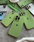iPhone Camera Protection Silicone Case (Matcha Green) by merch section