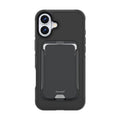 iPhone 16 Rugged Wallet Case with Kickstand - MagSafe, Card Holder | Raider Series by Zerodamage Sahara Case LLC