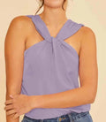 Iris Halter Blouse - Violet by Boutique 23