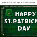 Irish For A Day, Irish Forever Sign by Tailored Canvases