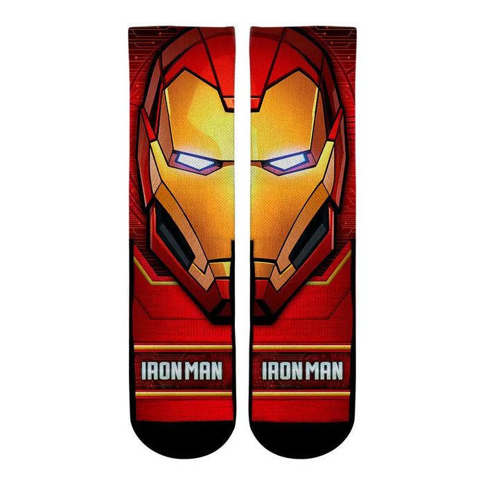 Iron Man - Split Face by Rock 'Em Socks