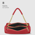 Italian Full-Grain Leather Crossbody Bag | Milano by TAKEASY