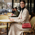 Italian Full-Grain Leather Crossbody Bag | Milano by TAKEASY