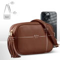 Italian Full-Grain Leather Crossbody Bag | Parma by TAKEASY