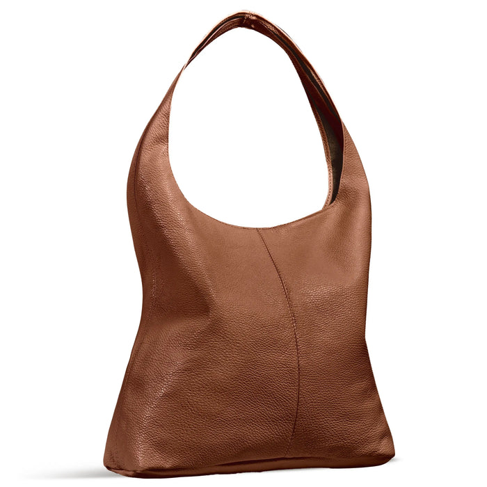Italian Full-Grain Leather Hobo Bag | Siena by TAKEASY