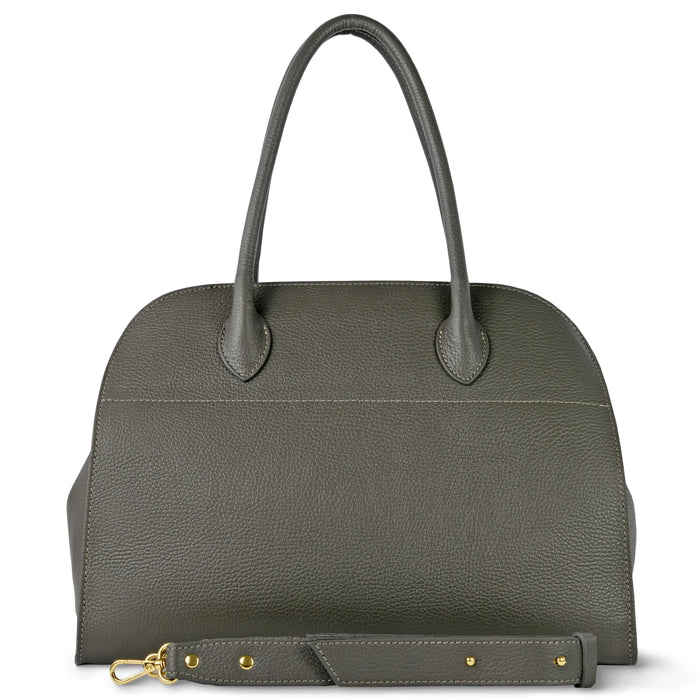 Italian Full-Grain Leather Top-Handle Bag | Asti by TAKEASY