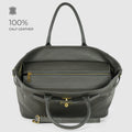 Italian Full-Grain Leather Top-Handle Bag | Cesena by TAKEASY