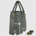 Italian Full-Grain Leather Top-Handle Bag | Cesena by TAKEASY