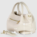 Italian Full-Grain Leather Top-Handle Bag | Lucca by TAKEASY