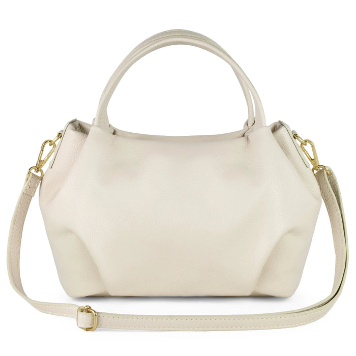 Italian Full-Grain Leather Top-Handle Bag | Lucca by TAKEASY