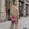 Italian Full-Grain Leather Top-Handle Bag | Perugia by TAKEASY