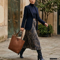 Italian Full-Grain Leather Tote Bag | Firenze by TAKEASY