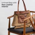 Italian Full-Grain Leather Tote Bag | Firenze by TAKEASY