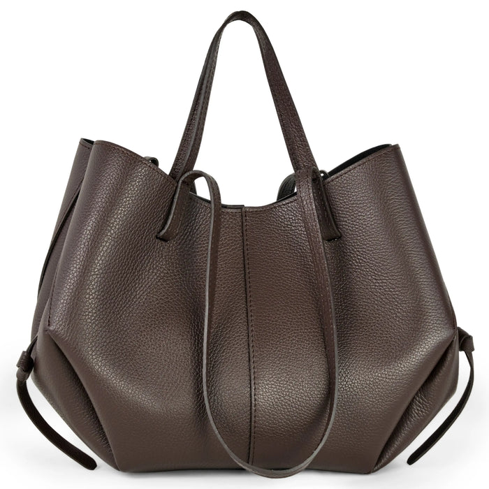 Italian Full-Grain Leather Tote Bag | Piacenza by TAKEASY