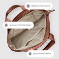 Italian Full-Grain Leather Tote Bag | Torino by TAKEASY