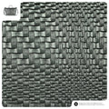 Italian Genuine Basketweave-Embossed Metallic Suede Top-Handle Bag | Treviso by TAKEASY