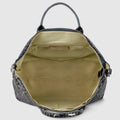 Italian Genuine Leopard-Print Metallic Suede Top-Handle Bag | Rimini by TAKEASY