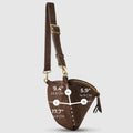Italian Genuine Suede Crossbody Bag | Genova by TAKEASY