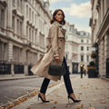 Italian Genuine Suede & Full-Grain Leather Crossbody Bag | Cremona by TAKEASY