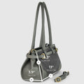 Italian Genuine Suede & Full-Grain Leather Shoulder Bag | Lodi by TAKEASY