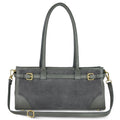 Italian Genuine Suede & Full-Grain Leather Shoulder Bag | Lodi by TAKEASY