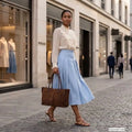 Italian Genuine Suede & Full-Grain Leather Tote Bag | Bologna by TAKEASY
